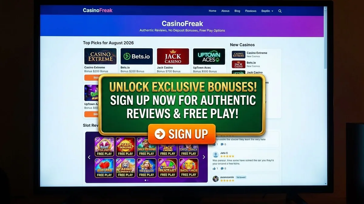 Sign Up With Bonus